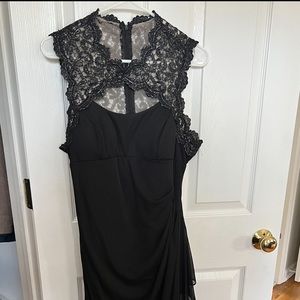 Xsxpae black dress perfect for weddings or any big event!
